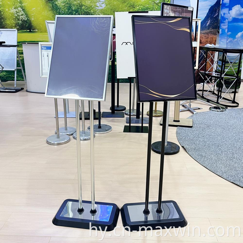 Պատվերով գովազդի ցուցադրման կանգառը Custom Advertise Display Stand